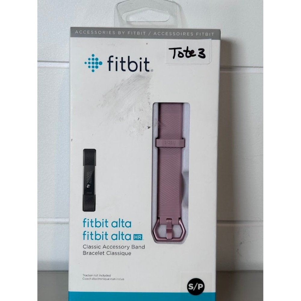 Fitbit Alta HR Classic Accessory Band Bracelet, Small, Pink Replacement